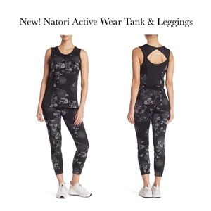 Natori Activewear Tank & Leggings NWT